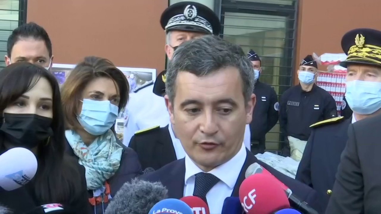 Gérald Darmanin sur la lutte anti-drogue: "Dès hier, plus d’une dizaine d’effectifs [de police] sont arrivés" à Marseille