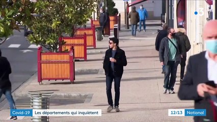 Covid-19 : une hausse des contaminations inquiétante dans plusieurs départements