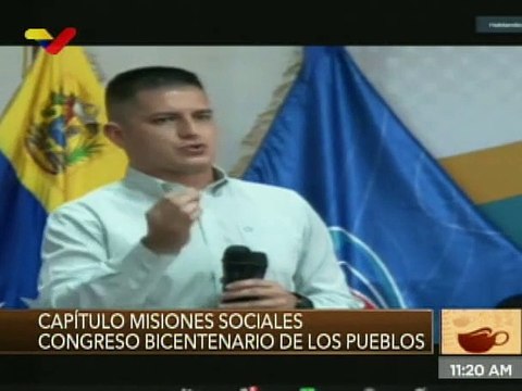 Congreso Bicentenario de los Pueblos define acciones para optimizar las Misiones Sociales al servicio del pueblo