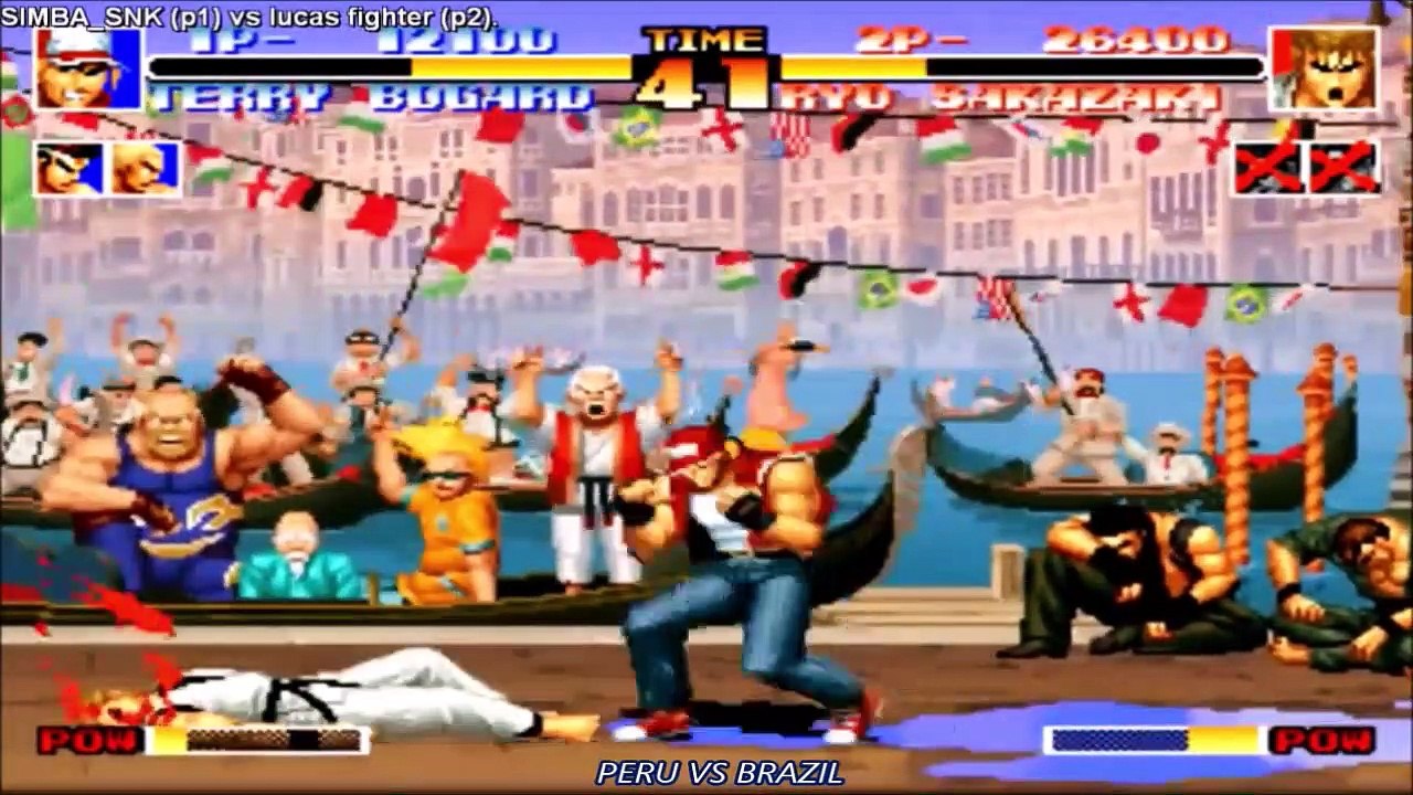 terry`s best rounds in king of fighters 94-99 [re-done]