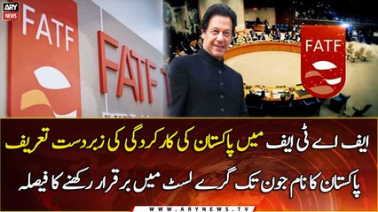 Pakistan remains on FATF 'grey list' till June