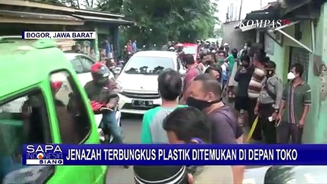 Warga Bogor Digegerkan dengan Temuan Jenazah Wanita Terbungkus Plastik Hitam