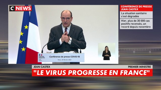 Conférence de presse de Jean Castex : pas de nouveau confinement mais 20 départements placés en surveillance renforcée