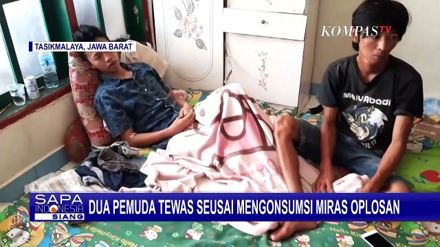 Tragis! 2 Pria di Tasikmalaya Tewas Usai Pesta Miras Oplosan