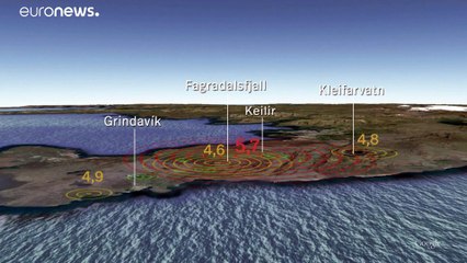 Islande : nombreuses répliques après un séisme mercredi