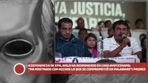 A diferencia de EPN, AMLO ha respondido en caso Ayotzinapa; “ha mostrado con hechos lo que se comprometió en palabras” padres de los 43