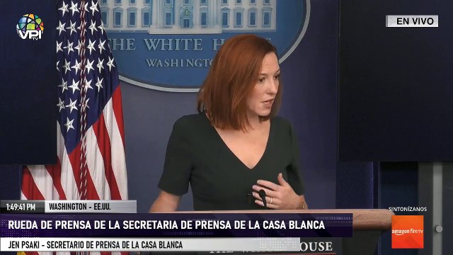 Desde Washington - Rueda de prensa de la secretaria de prensa de la Casa Blanca