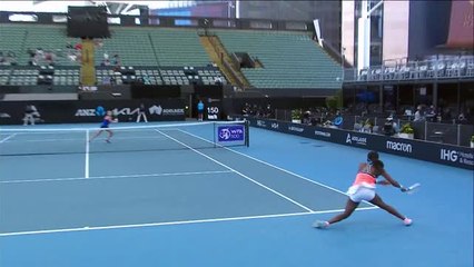 Adélaïde - Une victoire et un point de folie pour Gauff