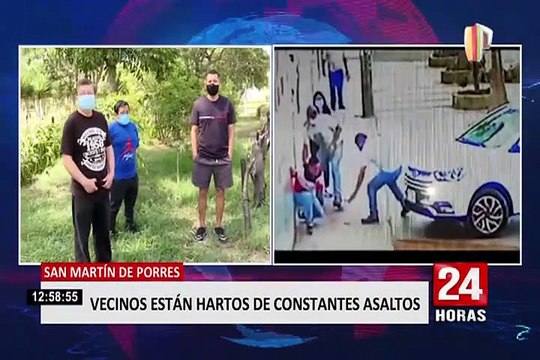 Robos, raqueteos, sicariato y comercio informal amenazan a vecinos de San Martín de Porres