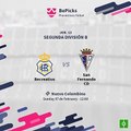 Jornada 13ª 2ª Division B Gr.IV 2020/2021 Recreativo vs San Fernando CD Los Numeros.