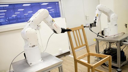 This robot can build a chair faster than you