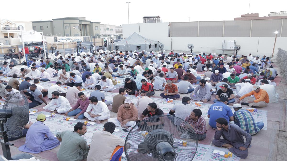 Iftar Tent Intimacy and Compassion