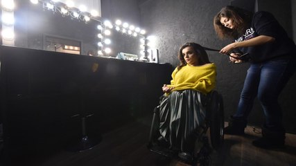 Ukraine's First Wheelchair Model Breaks Taboos