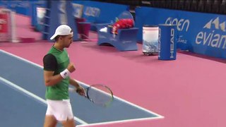 OPEN SUD DE FRANCE 2021 - Lucas Pouille vs Benjamin Bonzi - 1er tour - Highlights