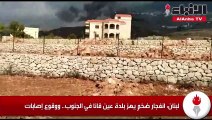 لبنان انفجار ضخم يهز بلدة عين قانا في الجنوب