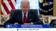 Biden retira prohibición que limitaba la inmigración legal | El Diario en 90 segundos