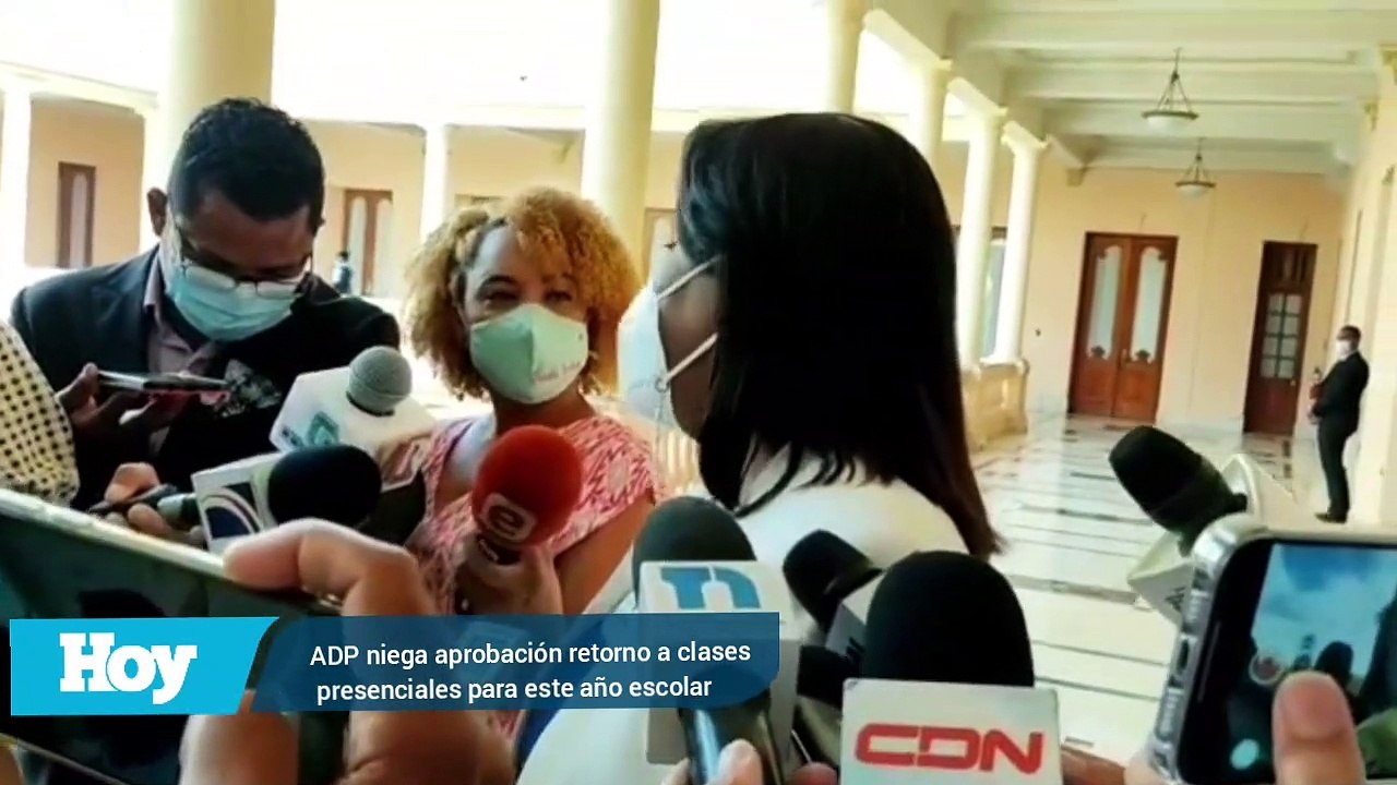 ADP niega aprobación retorno a clases presenciales para este año escolar