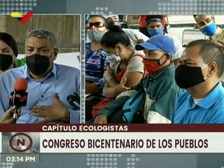 Congreso Bicentenario de los Pueblos capítulo ecologistas propone  la conservación del planeta
