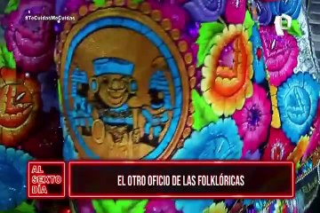 Este es el otro oficio de las folklóricas