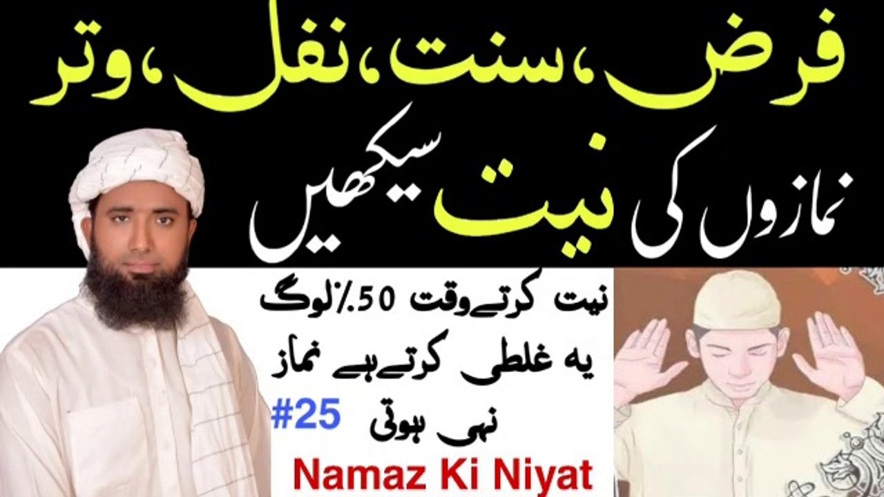 Namaz ki Niyat Ka Trukah