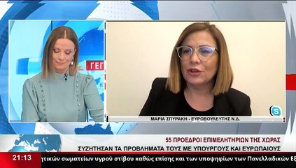 Η Ευρωβουλευτής Ν.Δ., Μ. Σπυράκη, στο Star