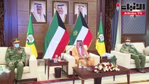 صاحب السمو الأمير الشيخ نواف الأحمد قام بزيارة إلى الرئاسة العامة للحرس الوطني