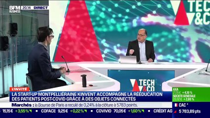 Athanase Kollias (Kinvent) : La start-up montpelliéraine Kinvent accompagne la rééducation des patients post-Covid grâce à des objets connectés - 25/02