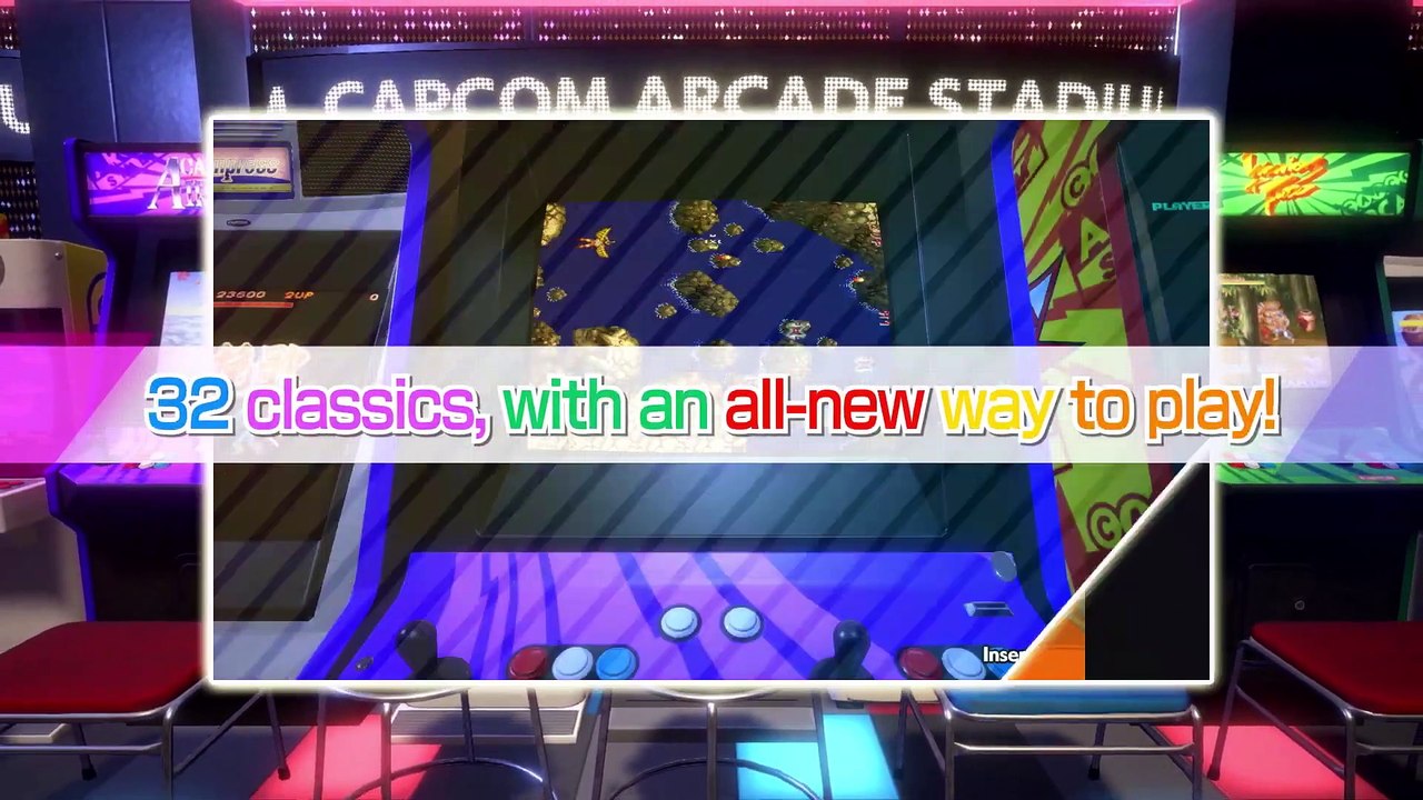 Capcom Arcade Stadium - Tráiler de modos y func...