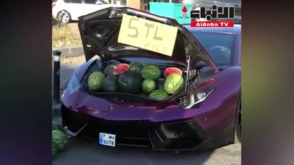 فيديو لمليونير يبيع البطيخ بشوارع إسطنبول يثير تفاعلا على تويتر