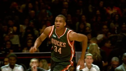 Phantom Angle: Giannis Antetokounmpo Dunk w/Thanasis from 2015 Dunk Contest