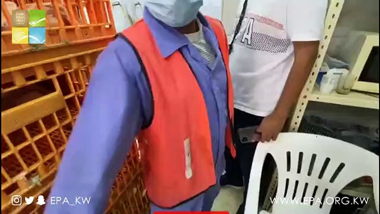 البيئة: اتخاذ الإجراءات القانونية بحق محل دواجن تسبب في انسداد منهول أمطار
