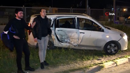 Polisin 'dur' ihtarına uymayıp kaçtı, kaza yapıp yakalanınca 'Allah'ın takdiri ne diyelim' dedi