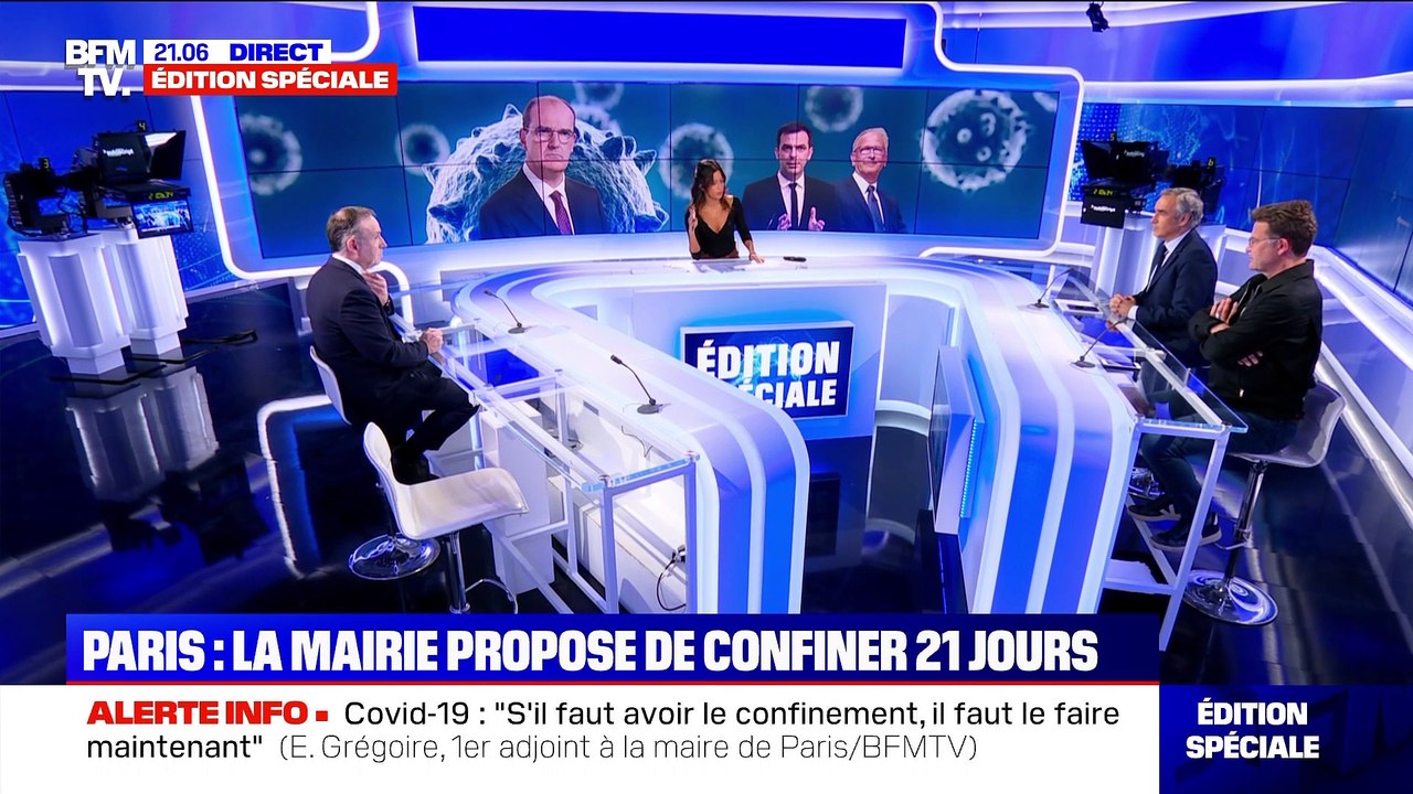 Édition spéciale: La mairie de Paris propose un confinement de 21 jours dans la capitale - 25/02