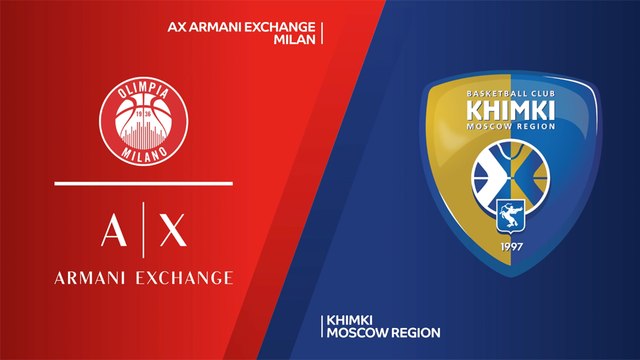 AX Armani Exchange Milan - Khimki Moscow Region Highlights | Turkish Airlines EuroLeague, RS Round 26