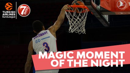 7DAYS Magic Moment of the Night: Iffe Lundberg & Joel Bolomboy, CSKA Moscow