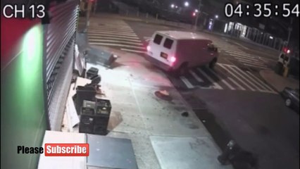 Brazen thieves ‘rip ATM out of the ground and shove it into van’ in daring heist