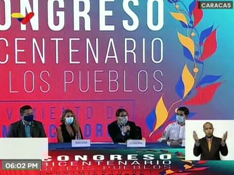 Vicepresidente de Comunicación Freddy Ñáñez: Comunicadores presentarán sus propuestas al Presidente Maduro en clausura del Congreso Bicentenario de los Pueblos