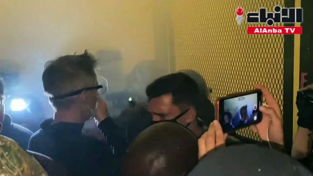 رئيس بلدية بورتلاند يتعرض للغاز المسيل للدموع خلال تظاهرة ضد نشر عناصر فدراليين