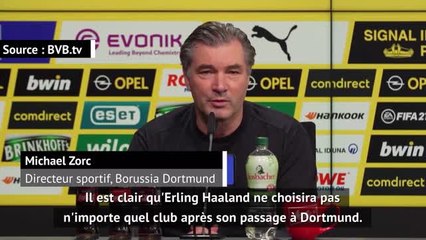 Transferts - Zorc répond à Raiola : "Haaland ne choisira pas n'importe quel club après son passage à Dortmund"