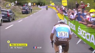 TdF 2020, Etape 08 - Cazeres sur Garonne - Loudenvielle (141 km), les 11 derniers kilomètres (plus réactions)