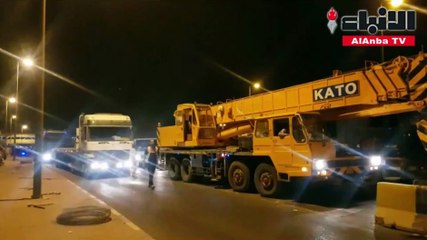 كاميرا الأنباء ترصد إزالة الحواجز في منطقة خيطان