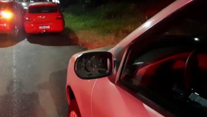 Condutor atinge vários carros em acidente no Bairro Periolo