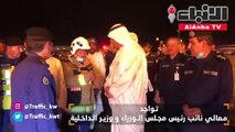 «الإطفاء» تشكيل لجنة للتحقيق في ملابسات حريق مستودعات أخشاب غرب ميناء عبدالله