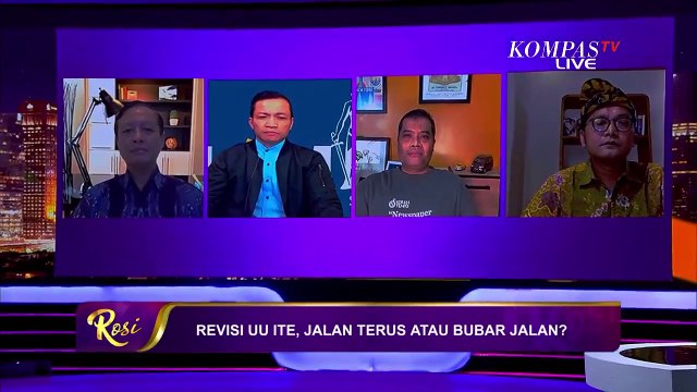 UU ITE Harus Melindungi Warga Negara Dari Ujaran Kebencian ROSI (Bag 3)