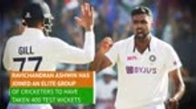 Ravi Ashwin - 400 Test Wickets