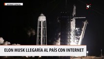 ELON MUSK LLEGARÍA AL PAÍS   CON INTERNET ESPACIAL