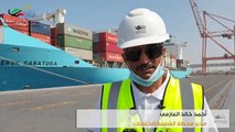 مدير محطـة الشعيبة للحاويات أحـمد العـازمي استقبلنا 20 سفينة حاويات خلال مايو