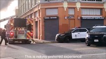 فيديو مخيف لحظة هروب رجال الإطفاء عبر نيران حريق لوس أنجلوس