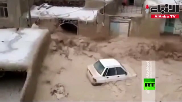 سيول جارفة تضرب إقليم خراسان الإيراني