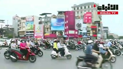 الزحمة تعود الى هانوي مع انهاء الإغلاق